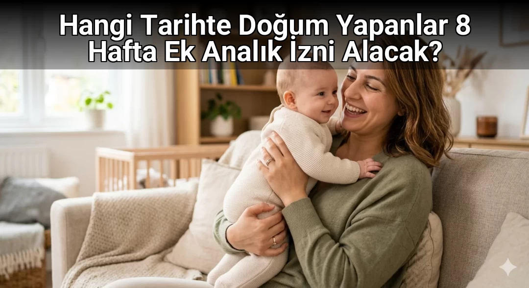 Hangi Tarihte Doğum Yapanlar 8 Hafta Ek Analık İzni Alacak?